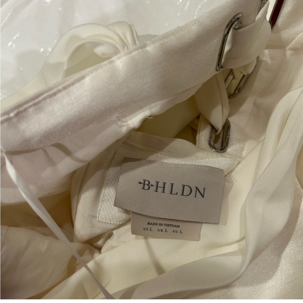 Brand new BHLDN Lydia White Off-Shoulder Bridal Wedding Mini Corset Lace-up - Picture 5 of 6